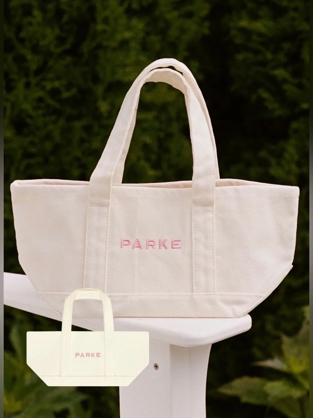 NIB PARKE Sunset Floral Mini Tote